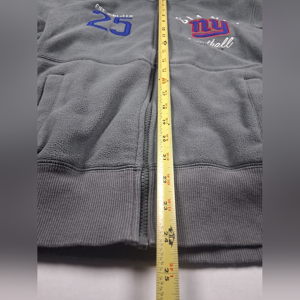 NFL Team Apparel Giants Fleece Sweater Size Small - Picture 10 of 12